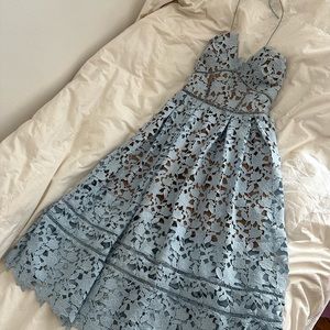 Self-Portrait Lace Dress